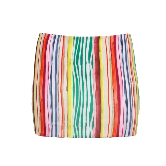 TIGER MIST ceara rainbow stripe corset top + mini skirt set - Picture 3 of 3